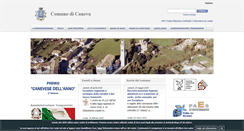 Desktop Screenshot of comune.caneva.pn.it