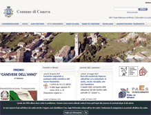 Tablet Screenshot of comune.caneva.pn.it
